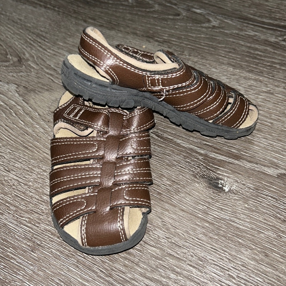 Brown sandals